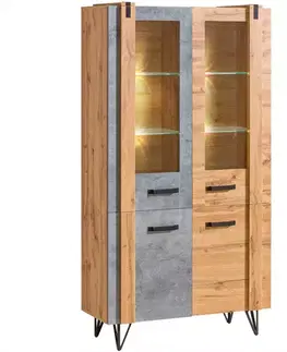 Vitríny v podkrovnom štýle Vitrína Lofter LO3