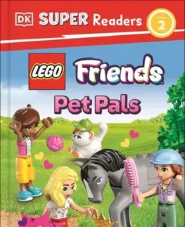 Príprava do školy, pracovné zošity DK Super Readers Level 2 LEGO Friends Pet Pals - DK