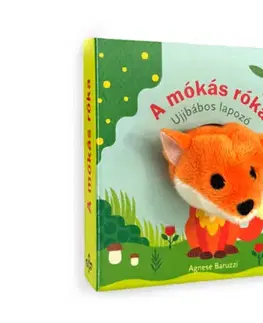 Leporelá, krabičky, puzzle knihy A mókás róka - Ujjbábos lapozó - Agnese Baruzzi