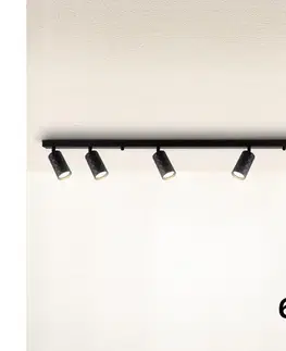 Svietidlá BRILAGI - LED RGBW stmievateľné bodové svietidlo SELE DIAMANT 6xGU10/6,5W/230V Wi-Fi čierne BG2861+AI2320