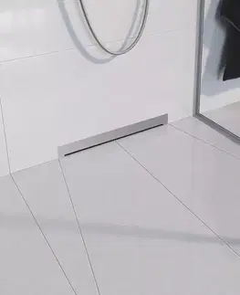 Vybavenie kúpeľne Lineárny nástenný odtok s maskovaním 600 OSS60SET