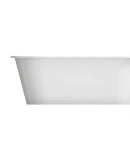 Vane OMNIRES - PARIS M+ voľne stojaca vaňa, 156 x 69 cm, biely lesk PARIS156BP