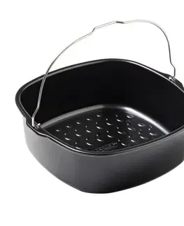 Pekáče a zapekacie misy PYREX Forma na pečenie štvorcová 1,9L do teplovzdušnej fritézy 22x21x7,5cm s rukoväťou PYREX