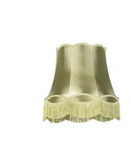 Tienidlo na lampu Hodvábny tienidlo zelený 45 cm - Granny