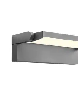 LED osvetlenie Redo 90715 - vonkajšie nástenné LED svietidlo FLIP LED/40W/230V IP54 antracit 90715