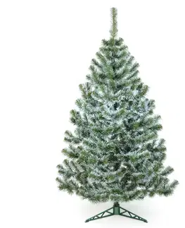 Vianočné stromčeky NABBI Christee 10 vianočný stromček 120 cm zelená / biela