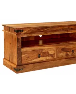 TV stolíky TV stolík Jali 120x55x45 z indického masívu palisander