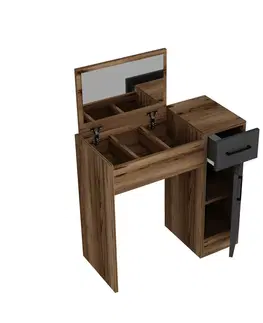 Konferenčné stolíky Kozmetický stôl Inci Light Walnut