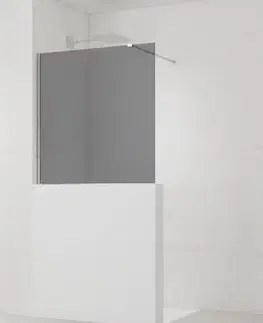 Sprchové dvere Sprchová zástena SAT Walk-in 110x100 cm na zníženú priečku SATWIS110KS SATWIS110KS