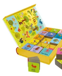 Leporelá, krabičky, puzzle knihy Kedvenc állataim