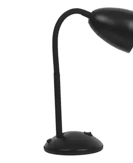 Lampy  Stolná lampa LOGIC 1xE27/60W/230V čierna ML1635