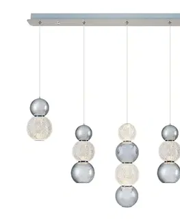 Svietidlá  LED luster na lanku CREMONA LED/27W/230V 3000K matný chróm 414LRC1393