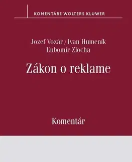 Zákony, zbierky zákonov Zákon o reklame - Jozef Vozár