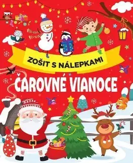 Nalepovačky, vystrihovačky, skladačky Čarovné Vianoce