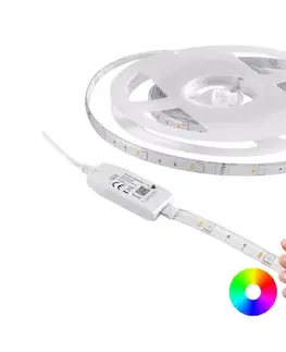 LED osvětlení  RGB LED Stmievateľný vonkajší pásik Wi-fi LED/6,5W/230V IP65 2 m Tuya 313904