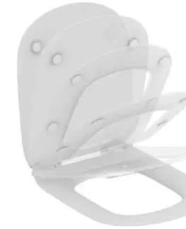 Záchody IDEAL STANDARD - Tesi Závesné WC s doskou SoftClose, AquaBlade, biela T354601