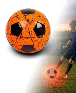 Futbalové lopty Svietiaca futbalová lopta inSPORTline Lumikick s LED svetlom, veľ. 5