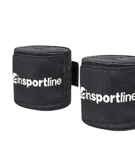 Boxerské bandáže Boxerská bandáž inSPORTline Envolto 3,5 m čierna