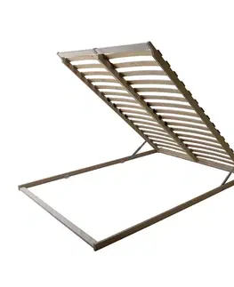 Rošty do postelí KONDELA Basic Flex Front lamelový rošt 180x200 cm ohýbané brezové drevo