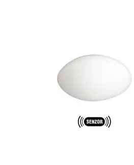 Záhradné lampy  Vonkajšie svietidlo s čidlom PETRA 1xE27/60W/230V opálové sklo IP44 910001000