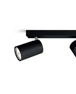 Svietidlá Philips 50592/30/PN - Bodové svietidlo MYLIVING KOSIPO 2xGU10/5,5W/230V 50592/30/PN