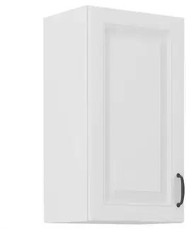 Kuchynské skrinky visiace Kuchynská skrinka STILO biely mat/biely 40g-72 1f