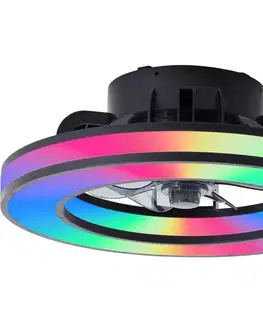 Ventilátory Brilliant - LED RGBW Stmievateľný stropný látor MONDELLO LED/26W/230V + DO G80915/06