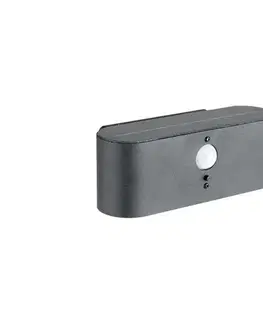 Záhradné lampy  LED vonkajšie solárne nástenné svietidlo so senzorom LED/2,5W/3,7V 3000K IP54 23017