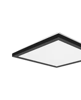 Svietidlá Top Light -LED Kúpeľ. stropné svietidlo ONYX LED/10W/230V IP44 28x28 cm čierna Onyx HS CCT