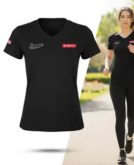 Dámske tričká Dámske tričko inSPORTline Signature mocca - S