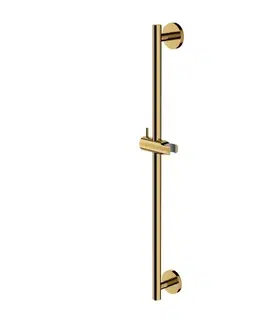 Sprchy a sprchové panely OMNIRES - Sprchová tyč s posuvným držiakom, 66 cm, zlatá DR12GL