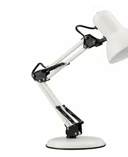 Svietidlá  Stolná lampa 1xE14/25W/230V biela 9A21871