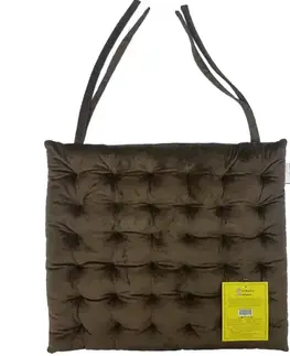 Bytový textil Podsedák na stoličku SSE-JBT-1012 10 40x40cm čokoládová
