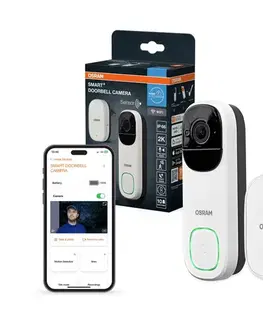 LED osvetlenie Osram - Inteligentný videozvonček s 2K senzorom SMART+ 230 V IP66 Wi-Fi 4058075850613