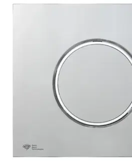 Záchody Ovládací tlačítko SAT plast chrom lesk SATAT71 SATAT71