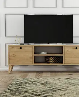 Konferenčné stolíky Televízny stolík Dolce Oak