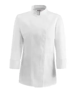 Dámske blúzky EGOCHEF Dámsky kuchársky rondon EGOchef WHITE GIRL - cvoky S