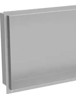 Doplnky do kúpeľne MEXEN - X-Wall-NR modul pre vstavanie do steny 60x30, nerez 1911603010