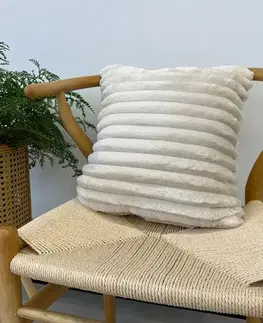Prikrývky Obliečka na vankúš Nicola CL2617 40x40 cm svetlobéžová