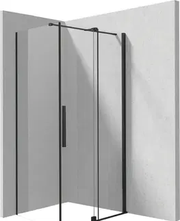 Sprchovacie kúty DEANTE - Prizma krátka ku kolmej stene/dlhá k paralelnej stene sprchovací kút, obdĺžnikový, 140x70 cm; KPNNP14S07