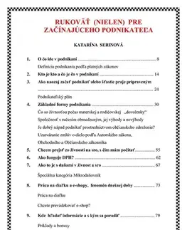 Manažment Rukoväť (nielen) pre začínajúceho podnikateľa - Katarína Serinová