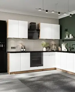 Modulový kuchynský nábytok Kuchynská linka Gianna 2.0 X 2.6 Alaska/Artisan