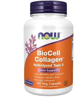 Kolagén na kĺby NOW Foods BioCell Collagen® hydrolyzovaný typ II