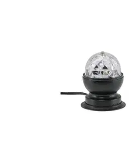 Vianočné dekorácie Briloner 7347-015 - LED stolná disko guľa DISCO LIGHT 1xE27/3W/230V 7347-015