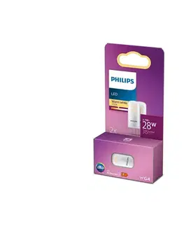 Žiarovky SADA 2x LED Žiarovka Philips G4/2,7W/12V 2700K 8718699767891