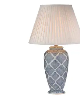 Lampy Där Lighting Där Lighting ELY4223 - Stolná lampa ELY 1xE27/60W/230V modrá ELY4223
