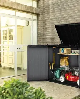Záhradné skrine a regály Záhradná skriňa DECO HORIZONTAL 1150 l Keter