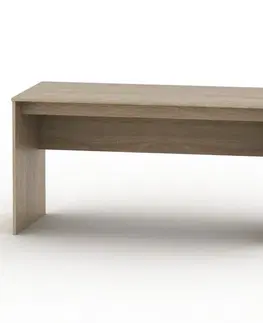 Písacie a pracovné stoly KONDELA Tempo Asistent New 20 PI písací stôl dub sonoma