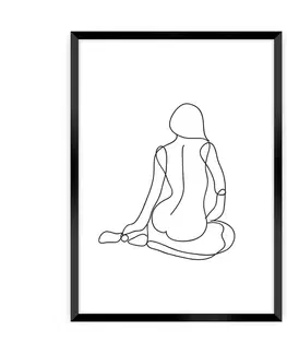 Obrazy Plagát Figure Line I