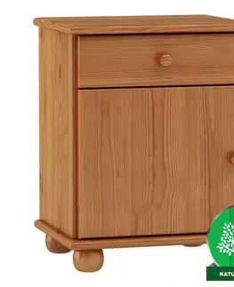 Borovicové nočné stolíky Nočný stolík jelša